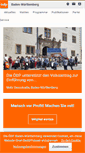 Mobile Screenshot of oedp-bw.de